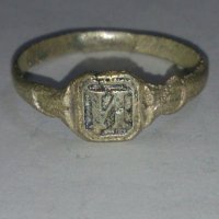 Стар пръстен уникат сачан - 67001, снимка 2 - Антикварни и старинни предмети - 28988724