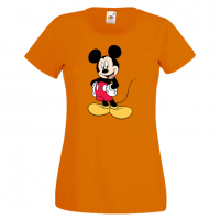 Дамска тениска Mickey Mouse 8 .Подарък,Изненада,, снимка 7 - Тениски - 36526612