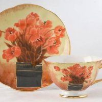 Луксозни комплекти и сервизи от Костен порцелан за кафе и чай, снимка 15 - Подаръци за жени - 28395434