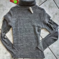 Дамско поло сиво, снимка 15 - Блузи с дълъг ръкав и пуловери - 16555204