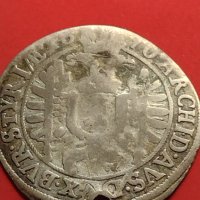 Сребърна монета 6 кройцера Леополд първи Грац Херцогство Щирия 13740, снимка 7 - Нумизматика и бонистика - 42984523