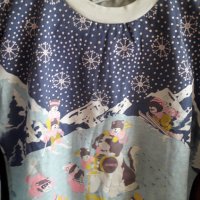 Блуза със зимни фигури нова, снимка 2 - Детски Блузи и туники - 34759421