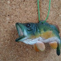 Сувенир -  риба бас (Largemouth Bass), снимка 6 - Такъми - 36683462