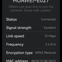 4G WiFi рутер /бисквитка/ Huawei E5573 ОТКЛЮЧЕНА, снимка 4 - Рутери - 41418999