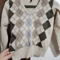 Детски пуловер на карета, снимка 2 - Блузи с дълъг ръкав и пуловери - 43356388