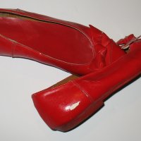 Дамски обувки, 37 номер, естествена кожа, интересен дизайн, снимка 6 - Дамски обувки на ток - 25357630