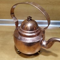 Стар метален чайник, "Leksand, made in Sweden", снимка 2 - Сервизи - 35639164