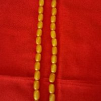 Кехлибарена броеница с 35 зърна, снимка 5 - Антикварни и старинни предмети - 40775985