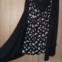 Макси блуза/туника 2в1, снимка 3 - Блузи с дълъг ръкав и пуловери - 43000957