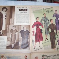 Четири стари немски модни списания "Berlins Modenblatt"от 1953г., снимка 7 - Списания и комикси - 32500952