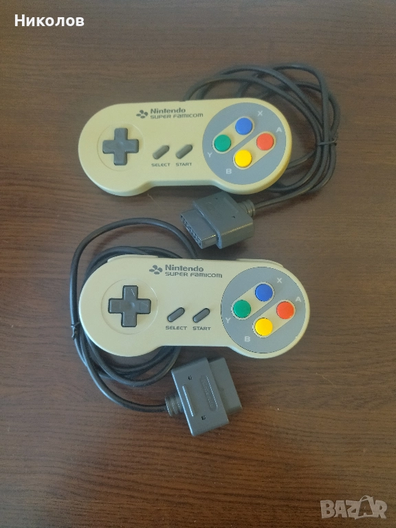Продавам оригинални джойстици за конзола Super Nintendo (SNES), снимка 1