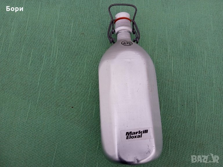 Markill стара алуминиева бутилка, снимка 1