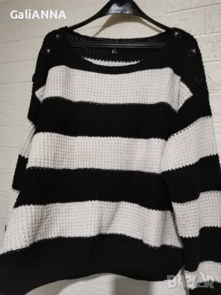 СТРАХОТНА БЛУЗА ОТ ПЛЕТИВО РАЕ 3XL, снимка 1