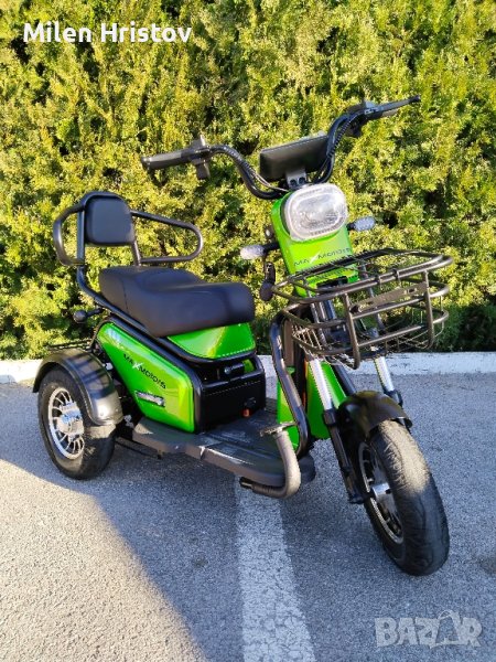 ДВУМЕСТНА ЕЛЕКТРИЧЕСКА ТРИКОЛКА PUDDING 600W, снимка 1