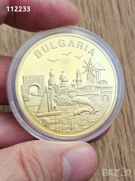 Плакет-монета България, снимка 1