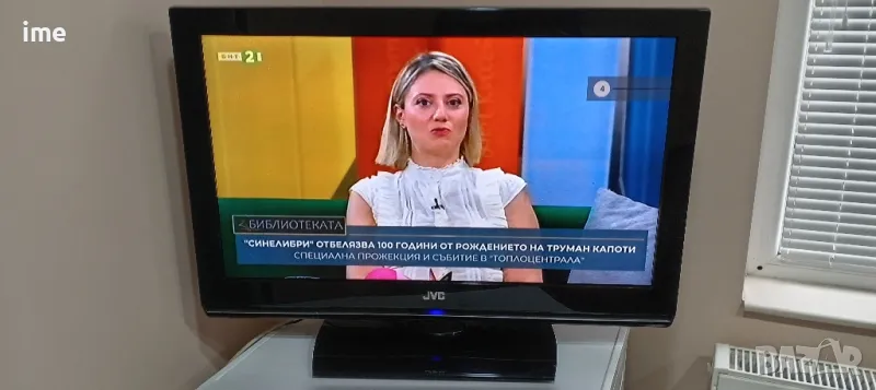 LCD телевизор JVC НОМЕР 46. Model LT-32A90BU. 32инча 81см. Работещ., снимка 1