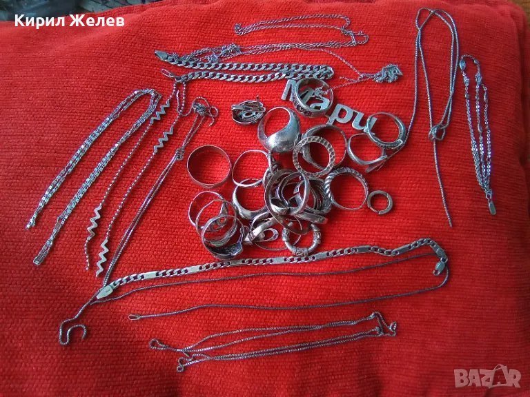 100 грама сребърни накити за поправка за реставрация за части или за материал 50654, снимка 1