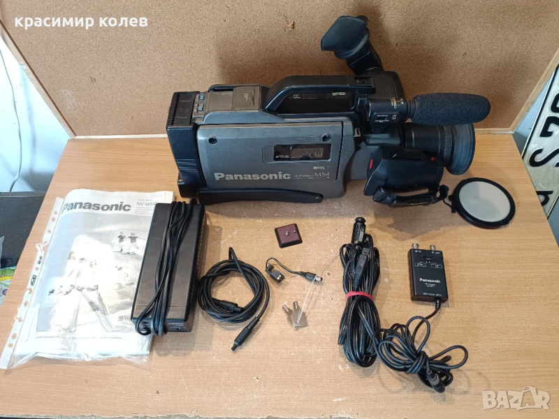 видео камера "PANASONIC MS4"/SVHS/, снимка 1