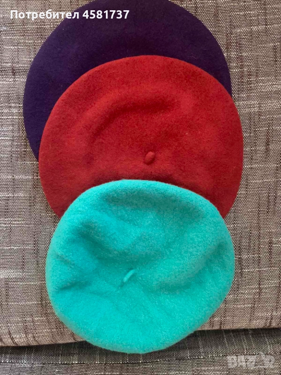 Барети вълна, различни цветове, снимка 1