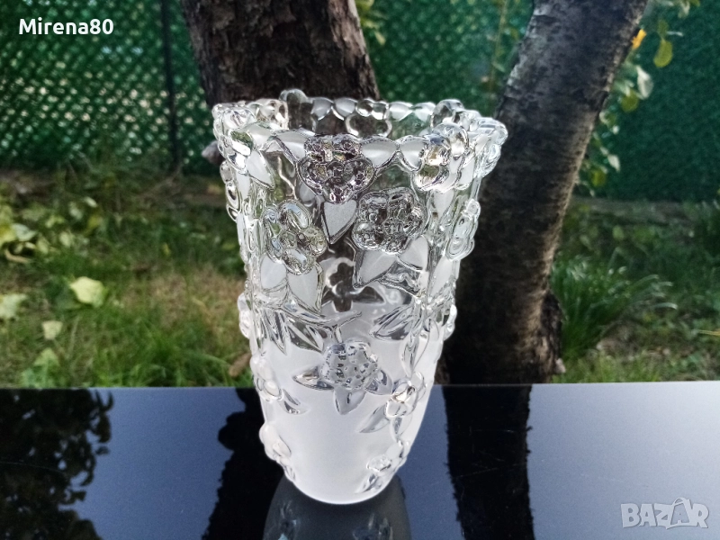 * Walther Glass * - кристална ваза !, снимка 1