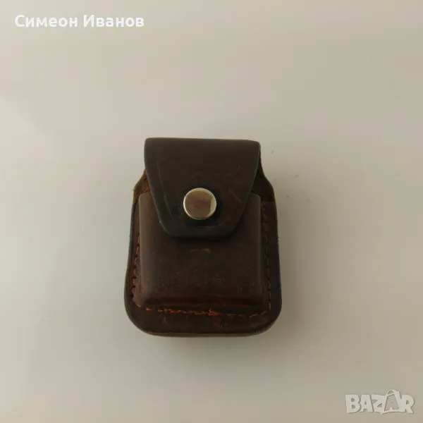 Стар кожен калъф за запалка Зипо Zippo #5673, снимка 1