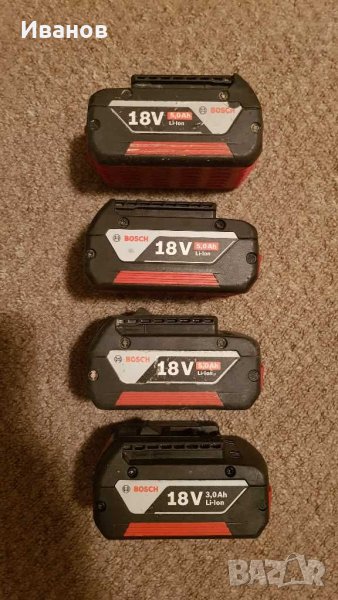 Батерия Bosch 18v 5Ah , 3Ah, снимка 1