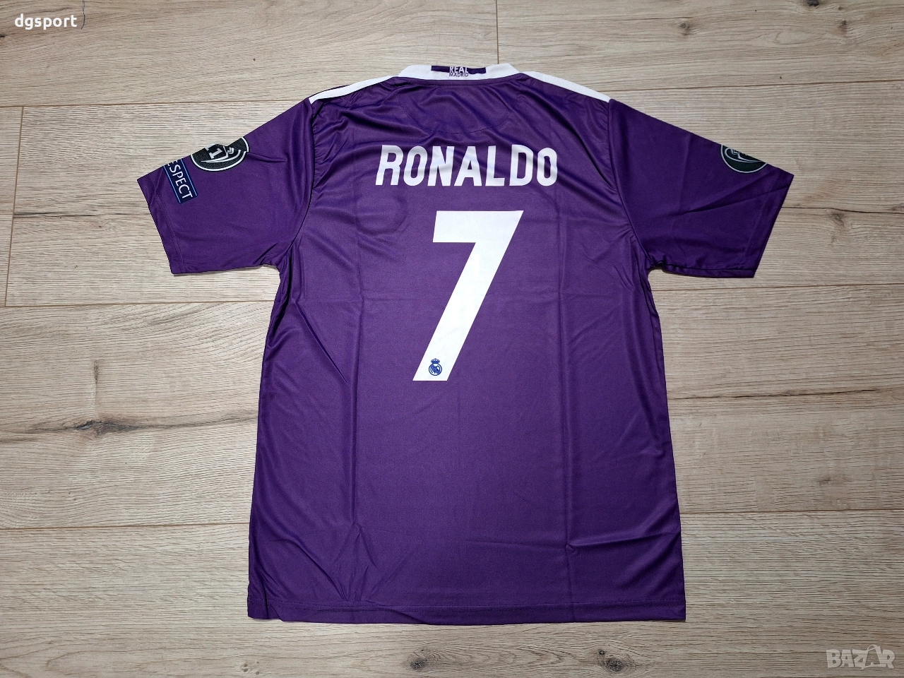 Футболна фланелка на Кристиано Роналдо #РЕАЛ М #модел 2017 ретро модел!!!, снимка 1