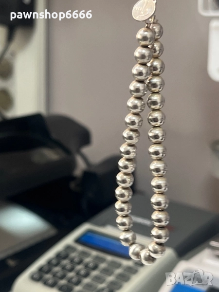 Сребърна гривна 925 ИТАЛИЯ, снимка 1