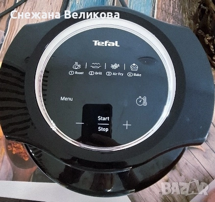 Капак за мултикукър Tefal - EY150830-съвместим и с Cook4Me Extra Crisp Lid, черен, снимка 1
