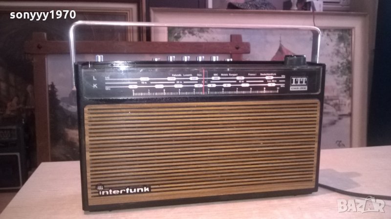 itt shaub-lorenz camping automatic-made in west germany-от швеицария, снимка 1