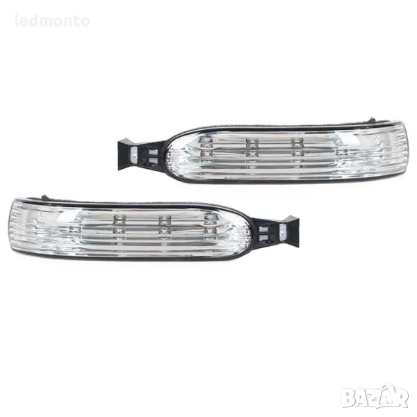 Мерцедес W163 ML 2002-2005 лед мигачи мл W163- Мигачи за Огледало с LED Лампи, снимка 1