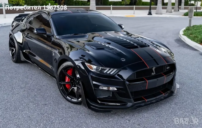 Тунинг преден капак GT500KR версия за Форд Мустанг 2015- 2016 2017, снимка 1
