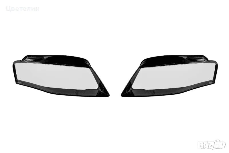 Ляво / Дясно стъкло за фар Audi А4 B8 09-12 ауди а4 б8, снимка 1