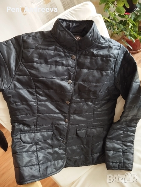 Черно есенно сако, снимка 1