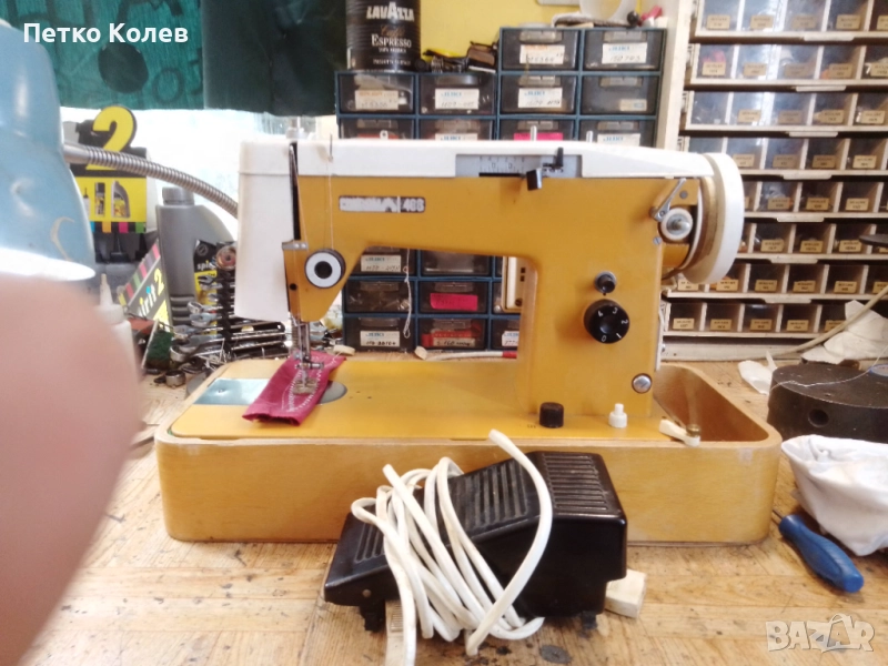 Продавам домашна шевна машина Лучник 466, снимка 1