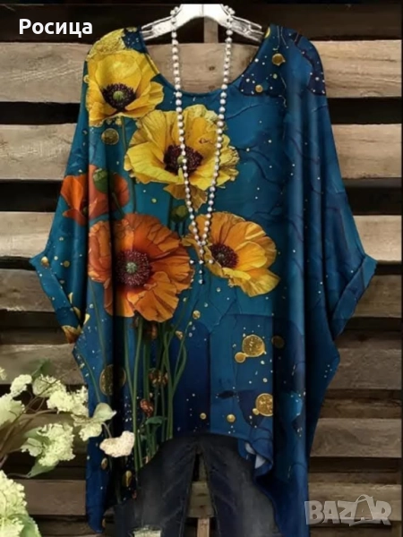 Дамски блузон туника размер 4ХЛ, снимка 1
