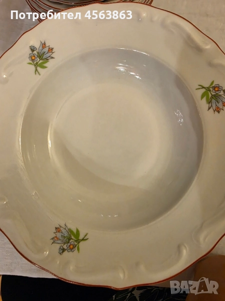Порцеланови чинии-дълбоки, снимка 1
