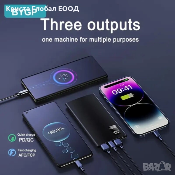 Преносима батерия 20000 mAh / 22.5W, снимка 1