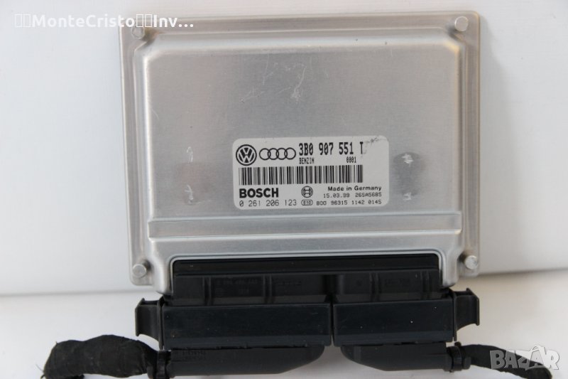Моторен компютър VW Passat B5 (1997-2000г.) 3B0 907 551 T / 3B0907551T / 0 261 206 123 / 0261206123, снимка 1