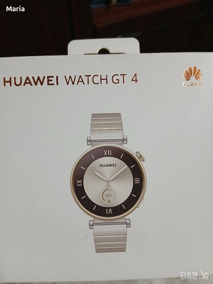 Huawei watch gt 4 41 mm silver , снимка 1