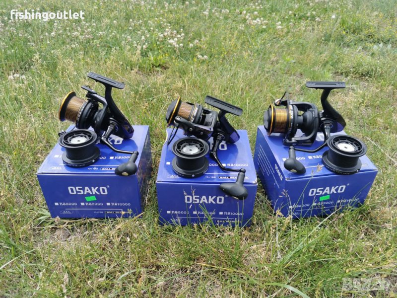 Три шарански макари за далечно измятане Osako RS 9000, снимка 1