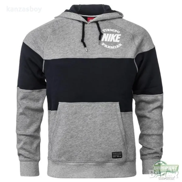 Nike Hoodie AW77 Tiempo Graphic - страхотно мъжко горнище КАТО НОВО М, снимка 1