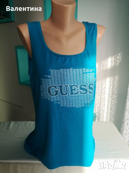 Guess дамски потник, син, XL, снимка 1