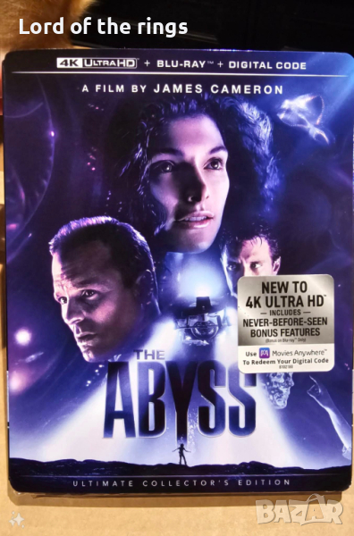 The Abyss Ultimate Collector's Edition 4K Blu-ray - "Бездната" 4K, снимка 1