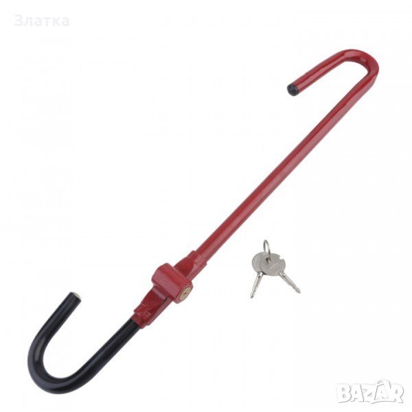 Италия Заключващо устройство против кражба на кола Бастун за заключване на волан Заключващ механизъм, снимка 1