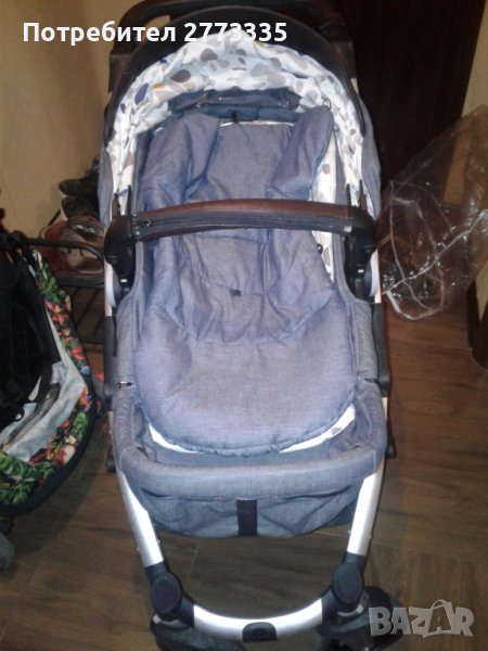 Продавам детска количка .Зимен и летен вариант .Запазена , снимка 1