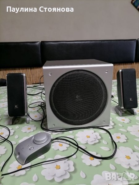 Озвучителни тонколони с усилвател, снимка 1
