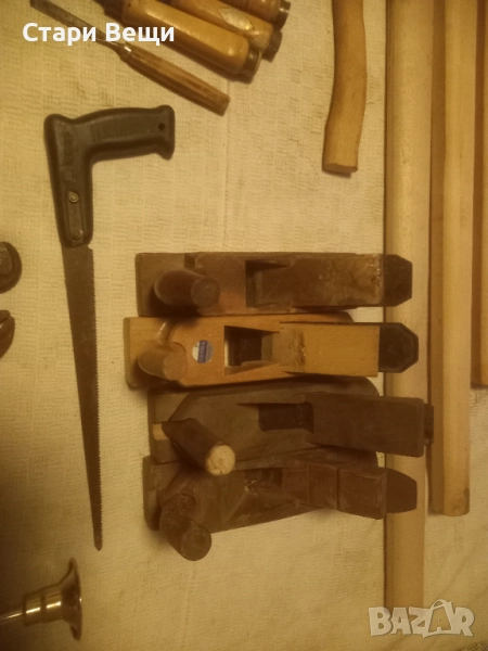 Стари длета топори рендета дърводелски, снимка 1