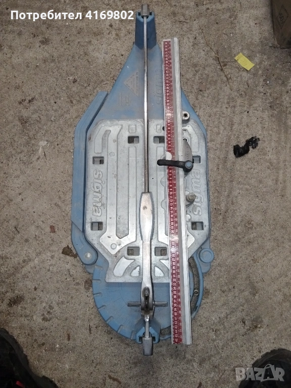 Машина за рязане на фаянс и гранитогрес SIGMA, снимка 1