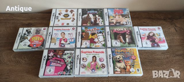 Различни Nintendo DS игри 10лв, снимка 1
